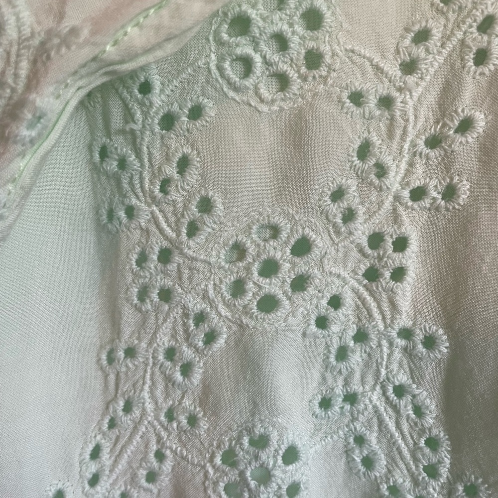 Young fabulous and broke eyelet pants